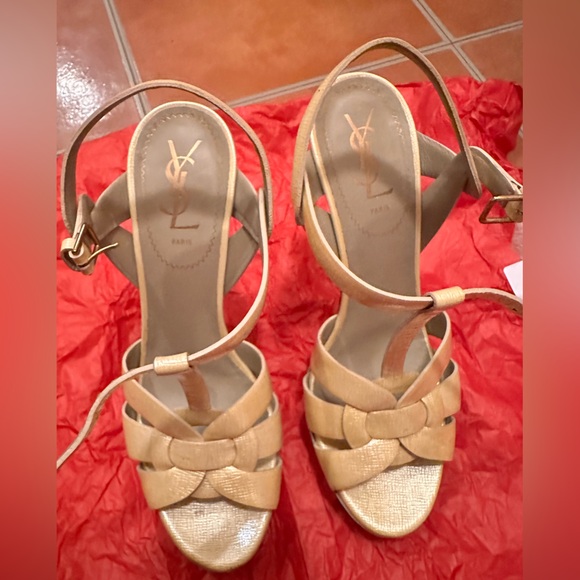 Saint Laurent hight heels on size 39 in good used condition - Picture 6 of 11